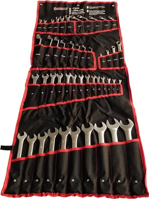 Produktbild von Gabelschlüssel Ringschlüssel Doppel-Gabelschlüssel TORX Satz 47tlg (KLO-M58140)