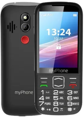 Obrázek produktu pro myPhone Halo 4 LTE, Na výšku, Dual SIM, 8,89 cm (3.5"), 2 MP, 2500 mAh, Černá