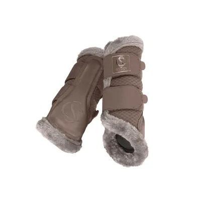 Produktbild von Eskadron Gamaschen " MESH FAUXFUR " Größe - M Farbe - deeptaupe