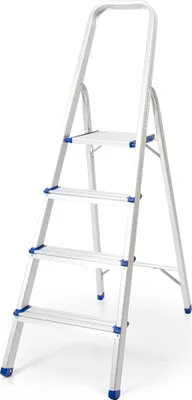 Produktbild von Milton & Oldbrook Aluminium Haushaltsleiter Oulu 4 Stufen