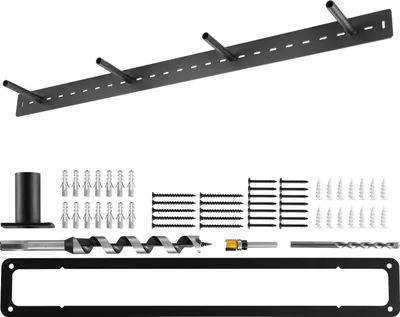 Obrázok produktu pre SucceBuy 1 ks ťažký držiak police držiak police 1168,4 mm