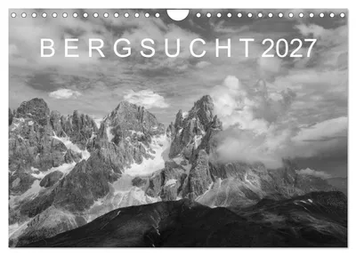 Produktbild von Bergsucht 2027 (Wandkalender 2027 DIN A4 quer), CALVENDO Monatskalender