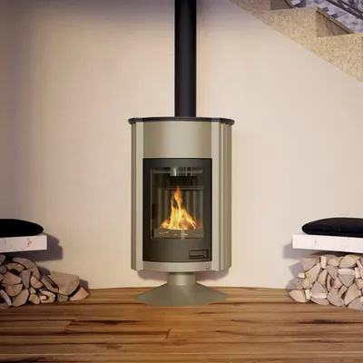 Immagine prodotto di Stufa a caminetto MASTERFLAMME ® Grande II, oliva