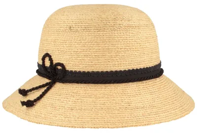Trachten Glocke aus Stroh mit UV Schutz 60 von Hut-Breiter in beige