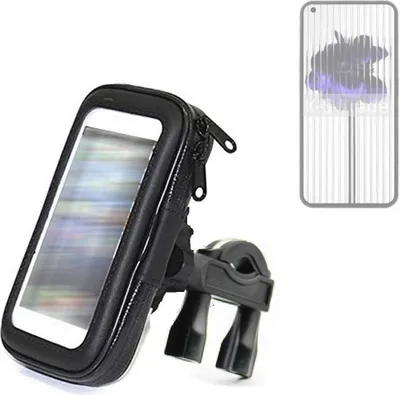 Produktbild von K-S-Trade Fahrrad-Halterung kompatibel mit Nothing 1 Handy-Halterung Halter Lenkstange Fahrradhalterung Motorrad Bike Mount Wasserabweisend