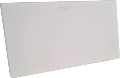 Produktbild von Hager Endstück halogenfrei LF6011069016 zu LF/LFH 60x110mm verkehrsweiß