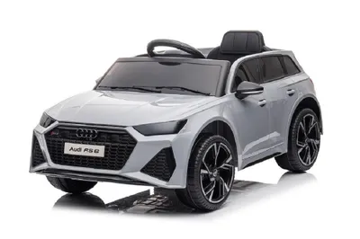 Produktbild von Elektro Auto "Audi RS6" - lizenziert - 12V7AH Akku und 2 Motoren- 2,4Ghz + MP3 + Leder + EVA-Grau