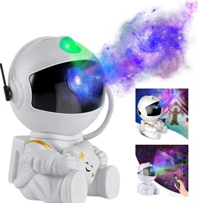 Zdjęcie produktu dla Projektor gwiazd astronauta lampka nocna dla dzieci rzutnik prezent