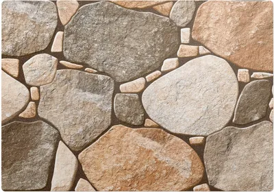 Produktbild von Mosaiksteine – Bodenschutzmatte – Rutschfest – Schutzmatte für Büro – Vinylmatte – Stuhlunterlage  –100 x 70 cm