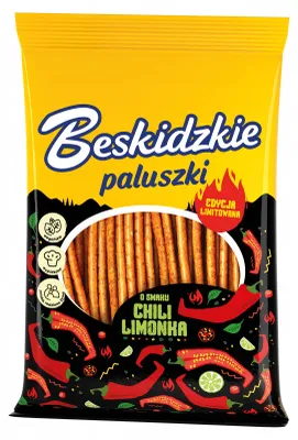 Obrázok produktu pre Beskidzkie Paluszki O Smkau Chili-Lime 60 G