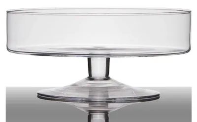 Produktbild von Glasschale auf Fuß CYLINDER H. 13cm D. 29cm rund transparent Hakbijl