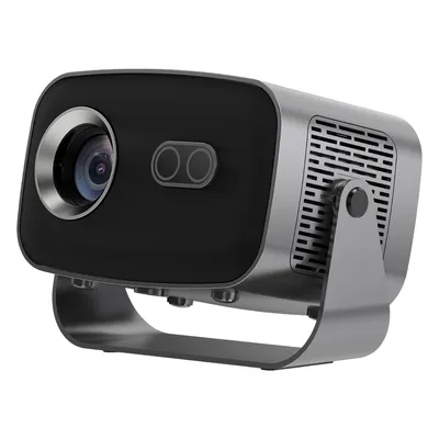 Produktbild von Intelligenter Mini-Projektor mit WLAN und Bluetooth, tragbarer 1080P-4K-Beamer für den Außenbereich