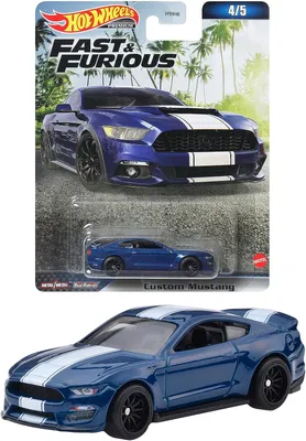 Immagine prodotto di Hot Wheels Fast & Furious HNW51, Auto, 3 anni, Plastica, Metallo, Blu, Bianco