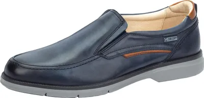 Produktbild von Pikolinos Herren Slipper Leder Mokassin Schlupfschuh Navarra M8C-3224C1, Größe:45 EU, Farbe:Blau
