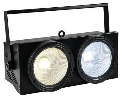 Imagen del producto de EUROLITE, luz de escenario LED COB de 2x100W, luz blanca cálida/fría (41606122)