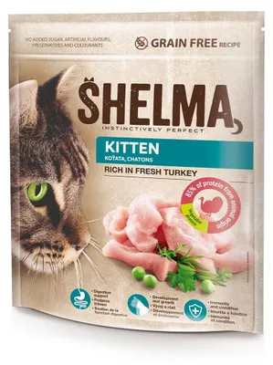 Obrázok produktu pre Mačacia strava Shelma Turecko 750 g