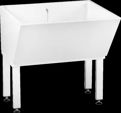 Image de Baignoire KWC, modèles SIRIUS et MIRANIT, dimensions 720x750x650 mm, pour installation encastrée