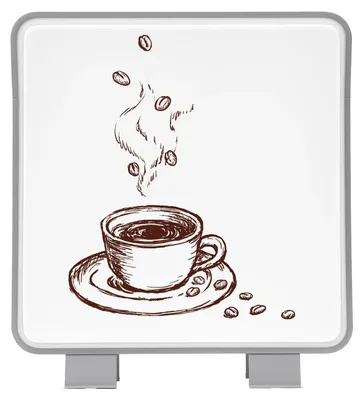 Produktbild von LED Leuchtkasten Werbeschild - Doppelseitige Lichtbox - 60x60 cm 1600 lm 16W - IP65 wasserdicht für außen - Für Laden, Restaurant, Nagelstudio - Weiß