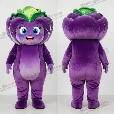 Immagine prodotto di Costume MASTICOT Gonfiabile Cartoon Cavolo Viola