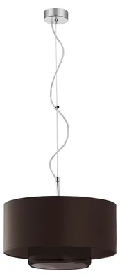 Zdjęcie produktu dla Lampa wisząca AVEO venge 1xE27x40W tkanina wym:80x35x35cm IP20 Jupiter