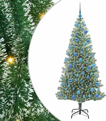 Productafbeelding van Kunstkerstboom, besneeuwd met LED-verlichting, 180 cm