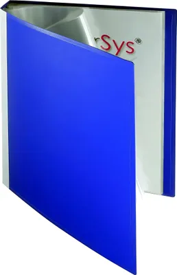 Produktbild von FSY Sichtbuch, 40 Hüllen, PP, blau, 1 Stück