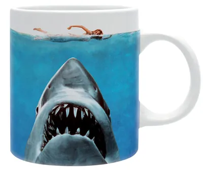 Keramiktasse Hai 320 ml spülmaschinenfest mikrowellengeeignet