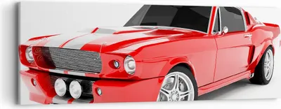 Produktbild von Bild auf Leinwand - Leinwandbild - Sport Geschwindigkeit Auto Chrom - 90x30cm - Wand Bild - Wanddeko - Leinwanddruck - Bilder - Kunstdruck - Wanddekoration - Leinwand bilder - Wandkunst - AB90x30-2563