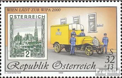 Produktbild von Briefmarken Österreich 1998 Mi 2270I (kompl.Ausg.) gestempelt WIPA 2000