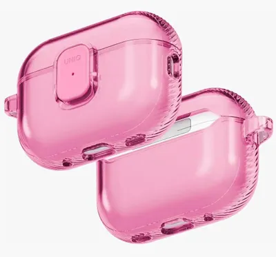 Produktbild von UNIQ Glase Pro Etui für AirPods Pro 3 Lock Case rosa