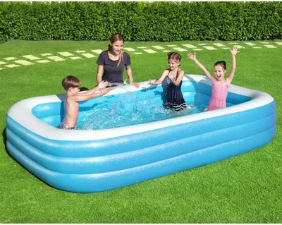 Produktbild von Bestway Aufblasbarer Swimmingpool 305 x 183 x 56 cm - Poolzubehör &57605