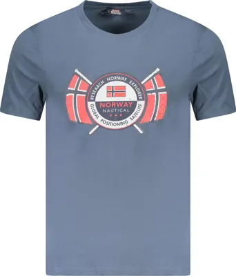 Produktbild von NORWAY 1963 Herren KURZARM-T-SHIRT Blau 856028_BLGALAXY : Größe - M Größe: M