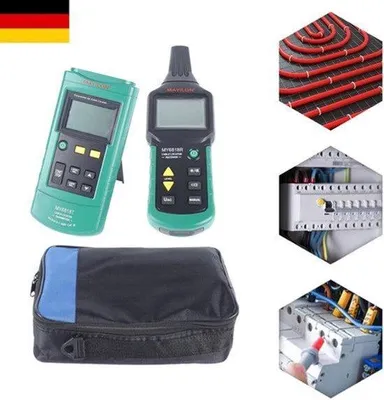 Obrázek produktu pro Kabelový tester a detektor kovů - 12-400 V AC/DC - LCD displej - přenosný - elektrický