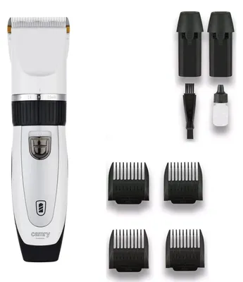 Immagine prodotto di Set di tosatrici Camry CR 2848 con 4 accessori - Set per la toelettatura degli animali domestici