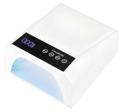 Produktbild von Avizar, UV-Nagellampe mit Timer und LED-Bildschirm 15W, Weiß