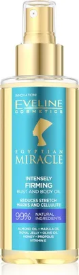 Produktbild von Eveline Cosmetics Egyptian Miracle Straffendes Körperöl mit 99% Natürlichen Inha