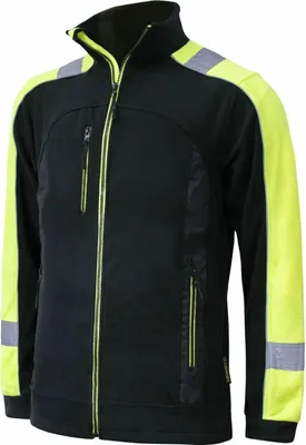 Produktbild von Fleecejacke Arbeitsjacke Arbeitspullover Freizeitjacke Fleece Jacke CLASSWORK POLAR schwarz XL