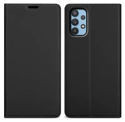 Produktbild von Cadorabo Handyhülle für Samsung Galaxy A32 5G Schutz Hülle in Schwarz Cover Etui Book Case Booklet