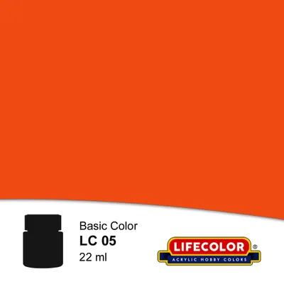 Immagine prodotto di Arancione opaco 22 ml Colore acrilico Lifecolor