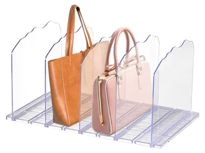 Produktbild von Elzusha – Transparente Aufbewahrungsboxen für Taschen und Haushaltsartikel