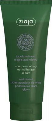 Zdjęcie produktu dla Ziaja Szampon ziołowy normalizujący sebum, 200ml