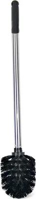 Produktbild von Toilettenburste - schwarz/silber 34,5 cm aus Edelstahl