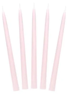 Immagine prodotto di Candele a punta 24 cm rosa chiaro, 10 pezzi