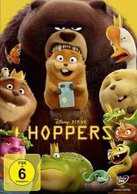 Produktbild von LEONINE Distribution Hoppers Animationsfilm – Ein spannendes Abenteuer mit Roboter-Bibern
