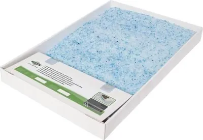 Immagine prodotto di Vassoio di ricambio Scoopfree con lettiera per gatti in cristallo blu