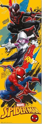 Produktbild von Marvel - Spiderman - Poster Druck - Größe 53x158 cm