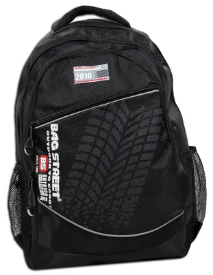 Immagine prodotto di Borsa Street zaino sintetico signore uomini borsa sportiva nero 30x46x15 OTJ615S