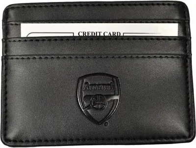 Image de Arsenal FC - Portefeuille pour cartes BS3643 (taille unique) (Noir)