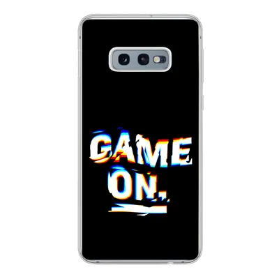 Produktbild von MuchoWow® Handyhülle Schutzhülle Hülle für Samsung Galaxy S10e Spiele - Spiel - Zitat Silikon Softcase Handy Hülle - Handy