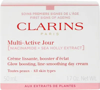 Produktbild von Clarins Multi-Active, Tagescreme, Frauen, Jeder Hauttyp, Gesicht, Illuminating, Feuchtigkeitsspendend, 50 ml